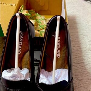 Eastland Black Slip-On Loafers for Effortless Style